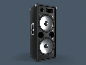 pa speaker Modelo 3D