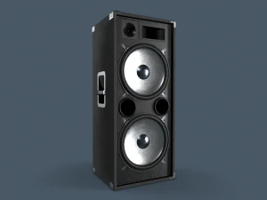 pa speaker 3D Model