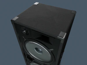 pa speaker 3D Model