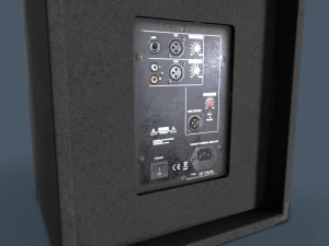 pa speaker 3D Model