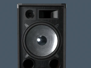 pa speaker 3D Model