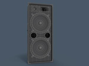 pa speaker Modelo 3D