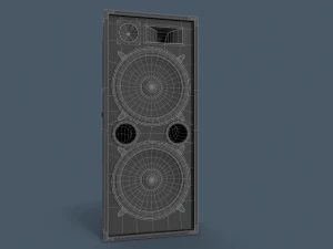 pa speaker 3D Model