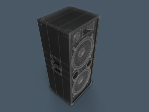 pa speaker 3D Model
