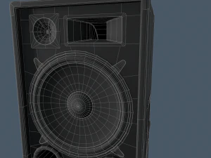 pa speaker 3D Model