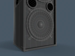pa speaker 3D Model