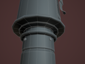 german nazi m24 stielhandgrenate stick grenade with anti tank 3D Модель