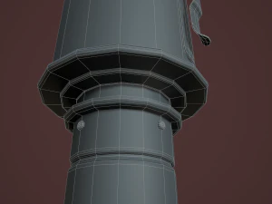 Granada alem&atilde; nazista m24 stielhandgranate com anti-tanque Modelo 3D