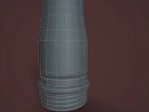 Granada alem&atilde; nazista m24 stielhandgranate com anti-tanque Modelo 3D