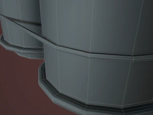 Granada alem&atilde; nazista m24 stielhandgranate com anti-tanque Modelo 3D