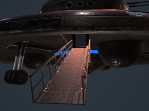 german nazi ufo prototype haubenu ii Model 3D