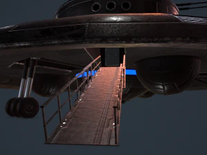 german nazi ufo prototype haubenu ii 3D Model