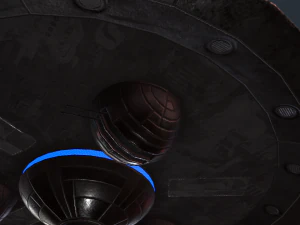 german nazi ufo prototype haubenu ii 3D Model