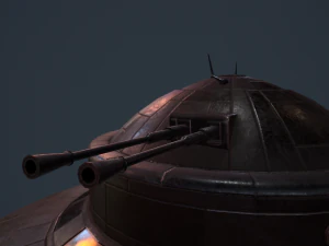 german nazi ufo prototype haubenu ii 3D Model