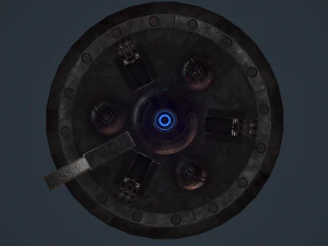 german nazi ufo prototype haubenu ii 3D Model