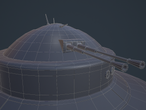 german nazi ufo prototype haubenu ii Model 3D