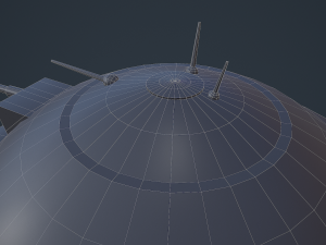 german nazi ufo prototype haubenu ii Model 3D