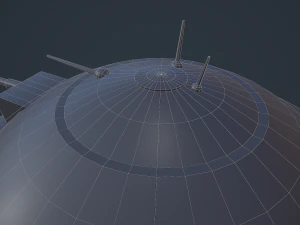 german nazi ufo prototype haubenu ii 3D Model