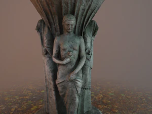 est&aacute;tua de bebedouro Modelo 3D