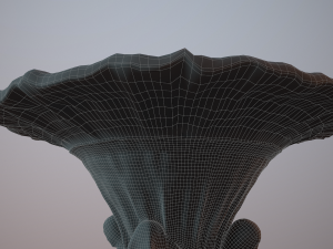 birdbath statue 3D 模型