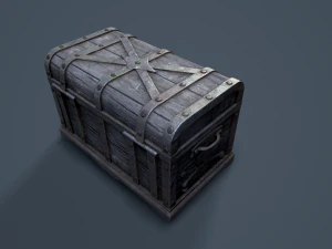 pirate treasure chest 3D Model