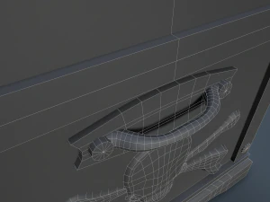 pirate treasure chest 3D Model