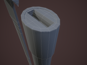 pirate cutlass sword and sheath 3D Model