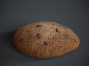 biscoito de chocolate Modelo 3D