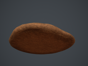 chocolate chip cookie 3D मॉडल