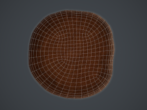 chocolate chip cookie 3D मॉडल
