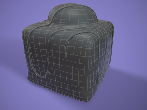 french fancy cake 3D Модель