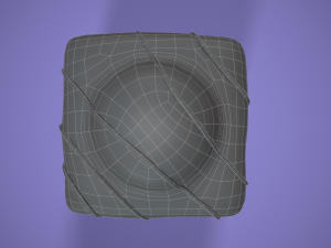 french fancy cake 3D Модель