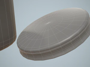 ch&aacute;, caf&eacute; e potes de a&ccedil;&uacute;car Modelo 3D