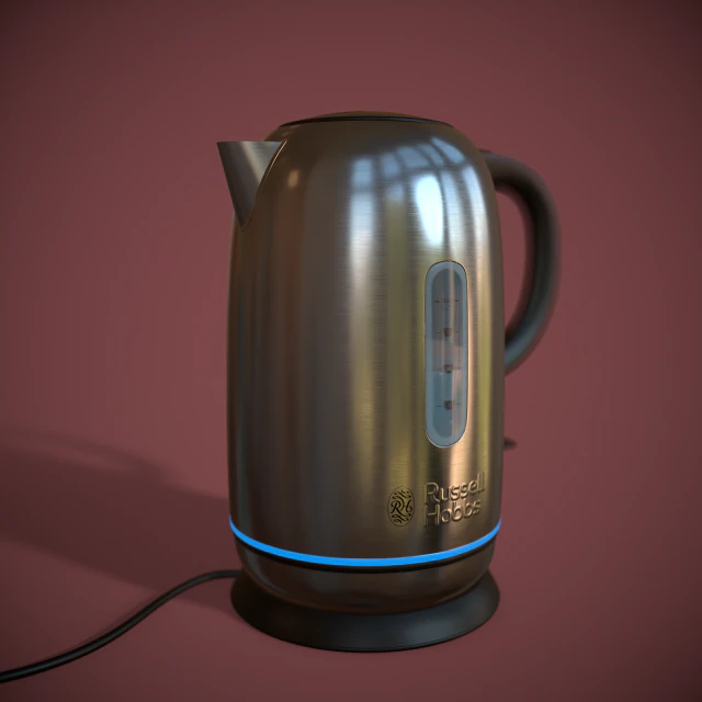 chaleira russell hobbs Modelo 3D .c4d .max .obj .3ds .fbx .stl .blend 