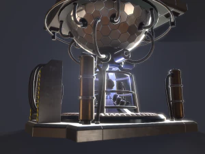 sci-fi reactor core 3D Model