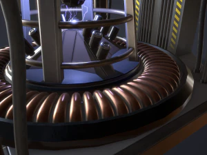 sci-fi reactor core 3D Model