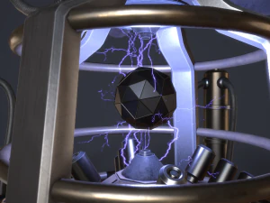 sci-fi reactor core 3D Model