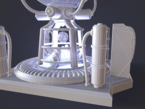 sci-fi reactor core 3D Модель