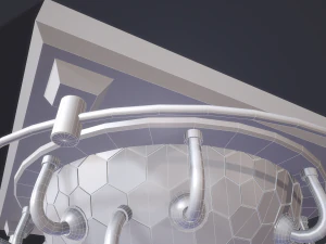 sci-fi reactor core 3D Model