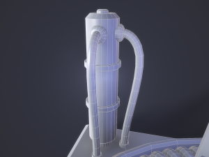 sci-fi reactor core 3D Модель