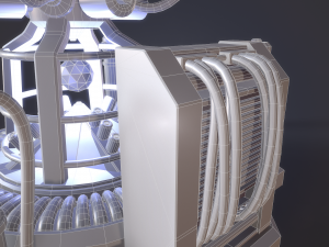 sci-fi reactor core 3D Модель
