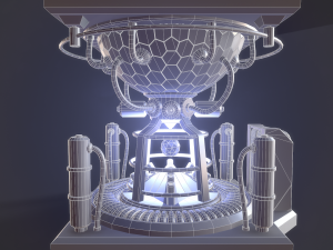 sci-fi reactor core 3D Модель