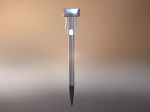 solar powered garden light 3D Model