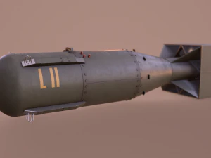 littleboy atomic bomb 3D Model