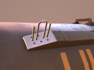 littleboy atomic bomb 3D-Modell