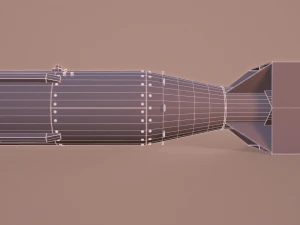 littleboy atomic bomb 3D Model
