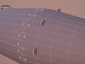 littleboy atomic bomb 3D-Modell