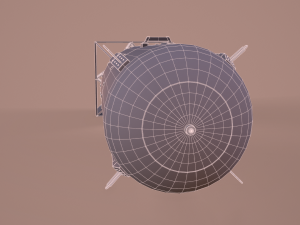 littleboy atomic bomb 3D-Modell
