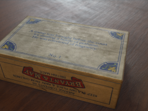 englands glory vintage matchbox Modèle 3D