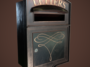letterbox Model 3D